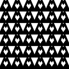 Abstract Shapes.Vector Seamless Black and White Pattern.Design element for prints, decoration, cover, textile, digital wallpaper, web background, wrapping paper, clothing, fabric, packaging, cards.