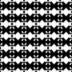Abstract Shapes.Vector Seamless Black and White Pattern.Design element for prints, decoration, cover, textile, digital wallpaper, web background, wrapping paper, clothing, fabric, packaging, cards.