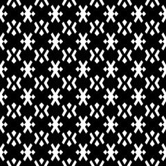 Abstract Shapes.Vector Seamless Black and White Pattern.Design element for prints, decoration, cover, textile, digital wallpaper, web background, wrapping paper, clothing, fabric, packaging, cards.