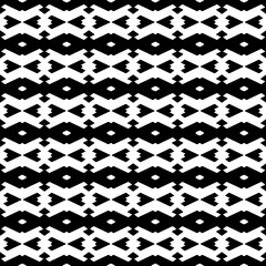 Abstract Shapes.Vector Seamless Black and White Pattern.Design element for prints, decoration, cover, textile, digital wallpaper, web background, wrapping paper, clothing, fabric, packaging, cards.