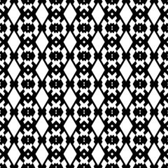 Abstract Shapes.Vector Seamless Black and White Pattern.Design element for prints, decoration, cover, textile, digital wallpaper, web background, wrapping paper, clothing, fabric, packaging, cards.