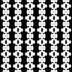 Abstract Shapes.Vector Seamless Black and White Pattern.Design element for prints, decoration, cover, textile, digital wallpaper, web background, wrapping paper, clothing, fabric, packaging, cards.