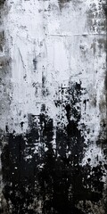 Abstract Textured White Grunge Background with Painted Surface