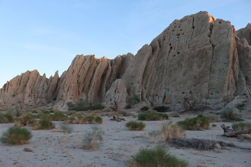 Because of its proximity to the San Andreas Fault, Mecca Hills is marked with a mesmerically unique maze of geological formations.