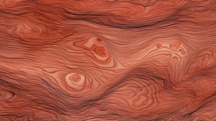 Fototapeta premium Seamless Red Cedar Wood Pattern