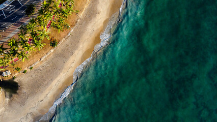 Praia da Ponta Verde - Maceió/AL - Foto de drone
