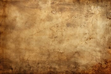 Weathered parchment texture in huge dimensions. Generative AI - obrazy, fototapety, plakaty