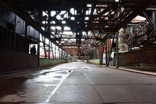 historic steelworks, entered on the UNESCO list, industrial tourism, Volklingen, Germany, Eurpe