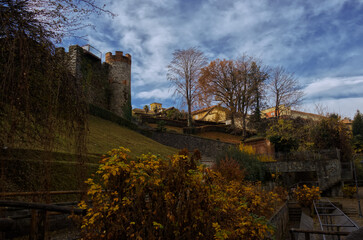 Ricetto of Candelo, a village in the province of Biella.