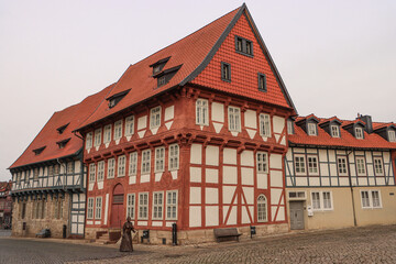Fachwerkkleinod in Bad Gandersheim; Bracken und Rickesches Haus am Markt