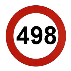 Illustration des Straßenverkehrszeichens 