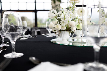 wedding table setting