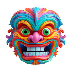 Vibrant Mask Celebration in India