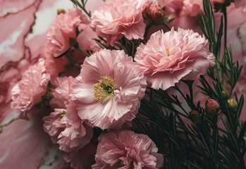 a pink flower background pink bouquet