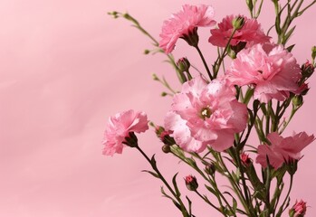 a pink flower background pink bouquet