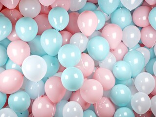 Fototapeta na wymiar Background made of party balloons