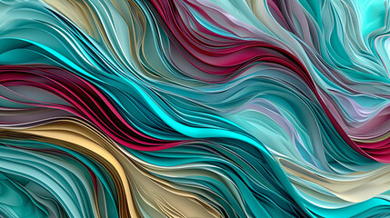 Abstract background with waves.