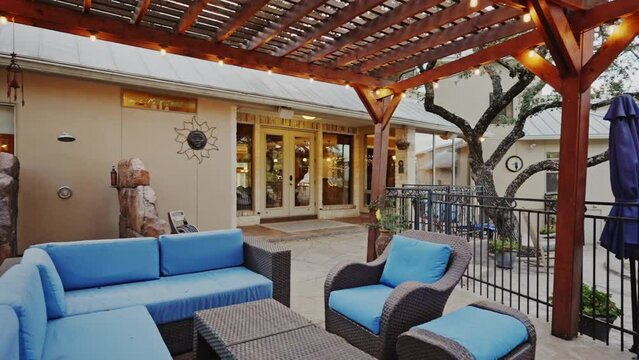 back yard patio 