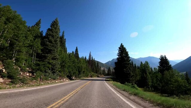 Colorado Driving 166 Little Molas Lake Silverton