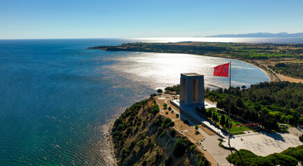 Canakkale - Turkey, Gallipoli peninsula, where Canakkale land and sea battles took place during the...