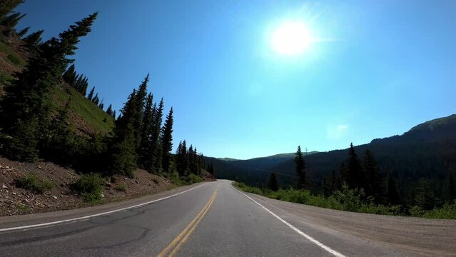 Colorado Driving 182 Silverton Ironton Million Dollar Highway
