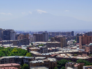 Mount Ararat as seen from Yerevan