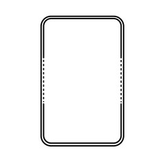 Simple Line Vintage Border Decoration