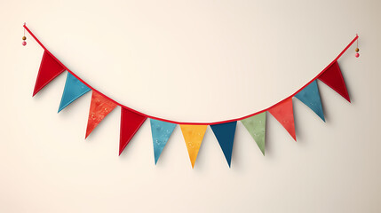 Fototapeta premium Birthday party background, holiday party background, blank background