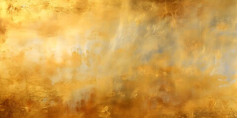 Abstract golden and brown textured background with a blend of paint-like smudges and soft light effects.