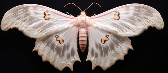 The larger wax moth Galleria mellonella