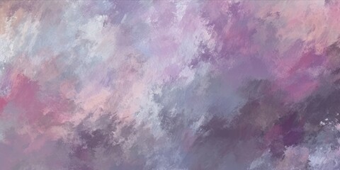 Softly blended abstract background in a palette of pink, lavender, and gray with a dreamy texture.