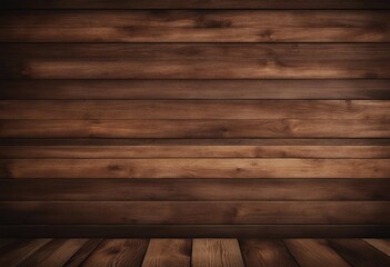Old brown rustic dark grunge wooden timber wall or floor or table texture - wood background banner for product presentation
