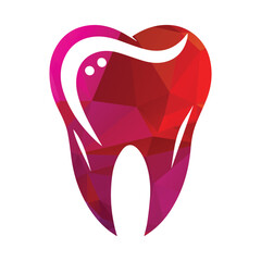 Teeth Tooth Logo Design Vector Illustration