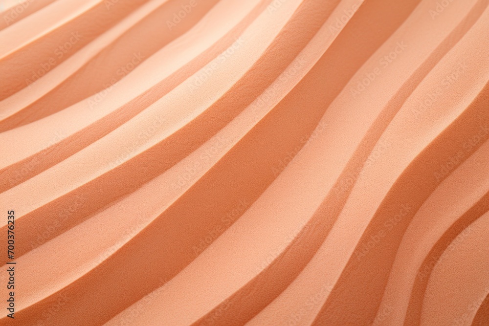 Poster abstract texture background in trendy color peach fuzz. background with selective focus and copy spa