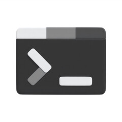 terminal 3d icon