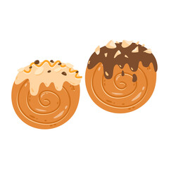 Viral Dessert New York Roll Croissant Bomboloni Cromboloni