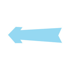 Left arrow icon .Vector Illustration.