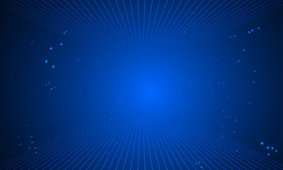 Vector gradient blue background design