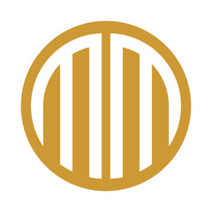 letter mm logo design