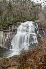 rainbow falls at Gorges State Park