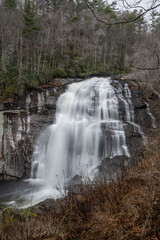 Fototapeta premium rainbow falls at Gorges State Park