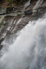 rainbow falls at Gorges State Park