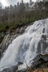 rainbow falls at Gorges State Park