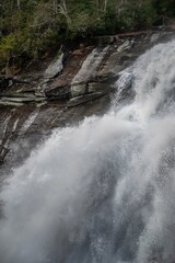 rainbow falls at Gorges State Park