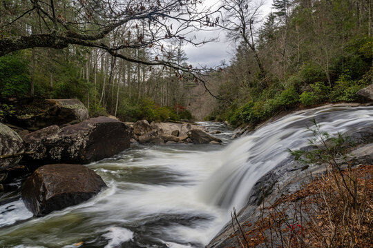 turtleback falls gorges state park nc