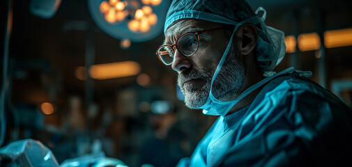 Capturing the raw emotion of a tired doctor post-surgery, this photo tells a story of resilience and dedication in the face of overwhelming challenges