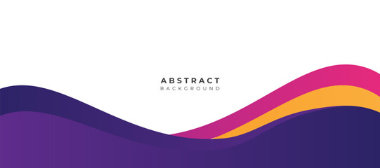 Colorful wavy background vector illustration. wave background template