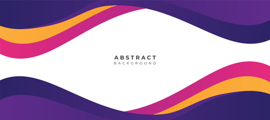 Colorful wavy background vector illustration. wave background template