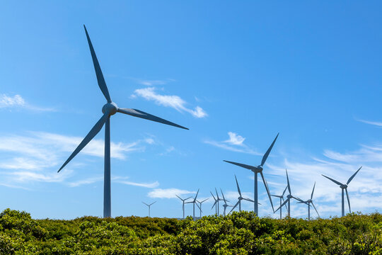 Albany Wind Farm near the town of the same name in Western Australia.