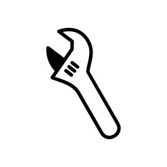 wrench icon vector design template